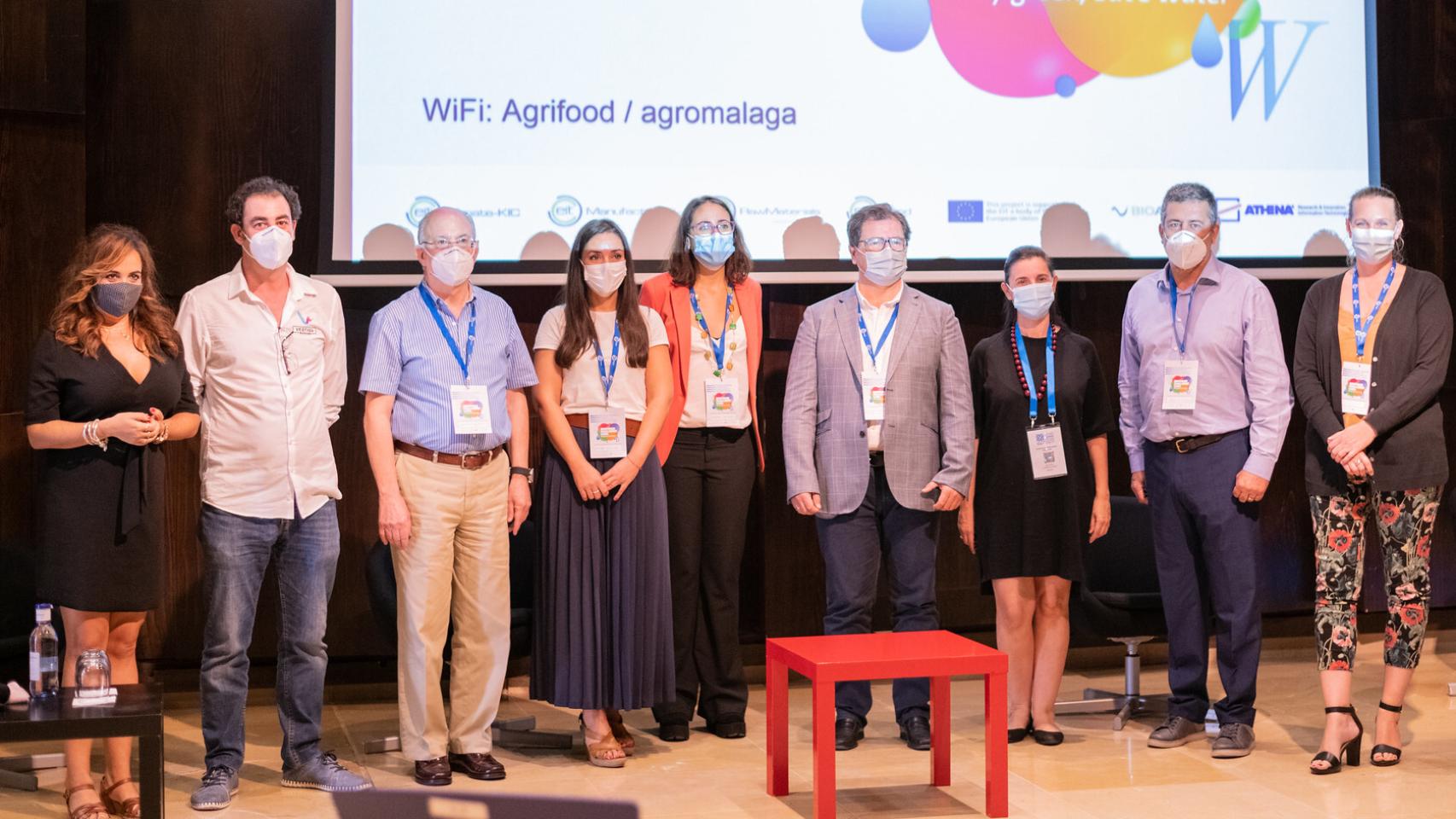 Entrega de premios a las startups participantes en la anterior convocatoria del programa ‘Water Scarcity’.