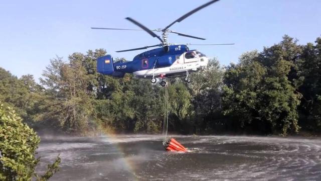 Imagen de archivo de un helicóptero Kamot