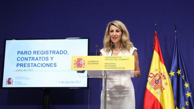 Yolanda Díaz, vicepresidenta segunda de Trabajo y Economía Social.