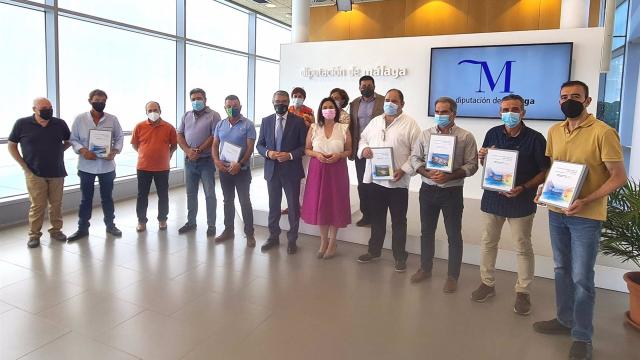Representantes de municipios que ya han recibido los proyectos de ordenación.