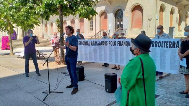 Homenaje a las víctimas del franquismo en Ferrol