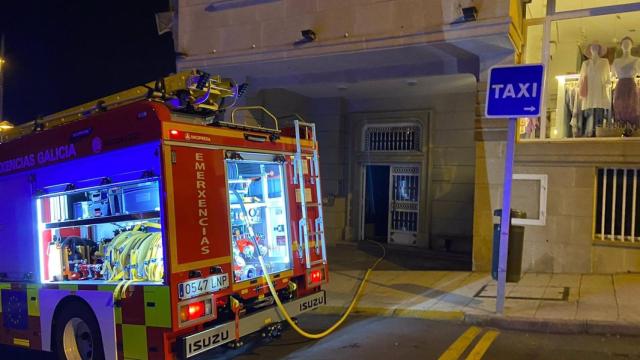 Imagen archivo de una intervención de los bomberos.