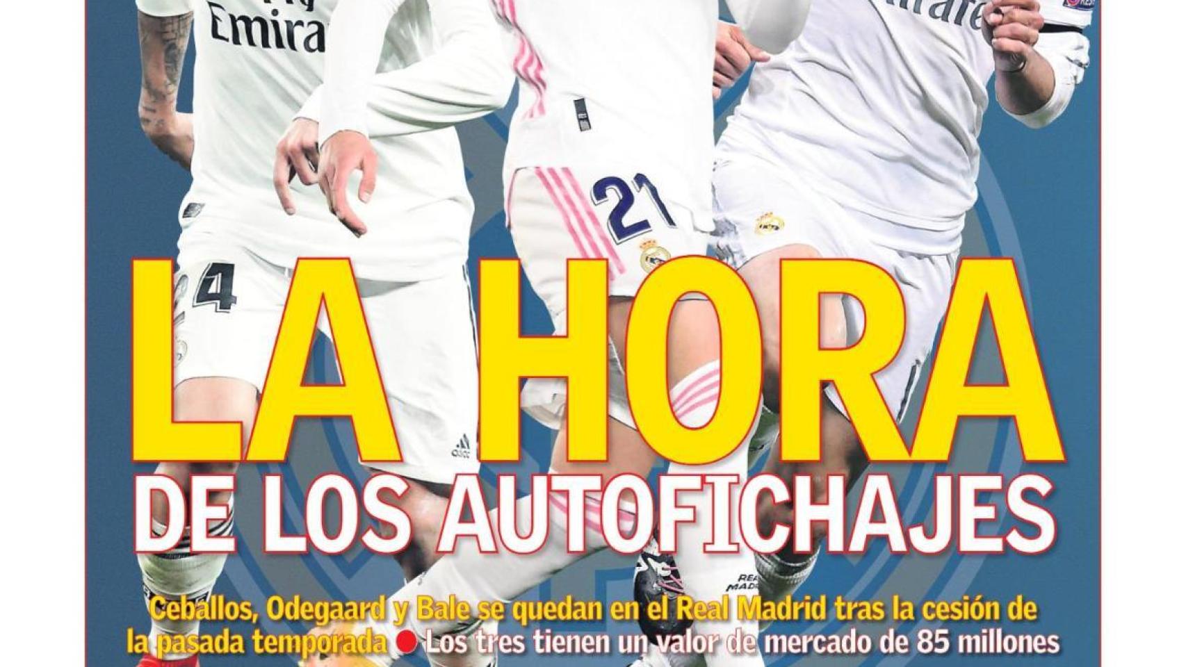 La portada del diario AS (19/07/2021)
