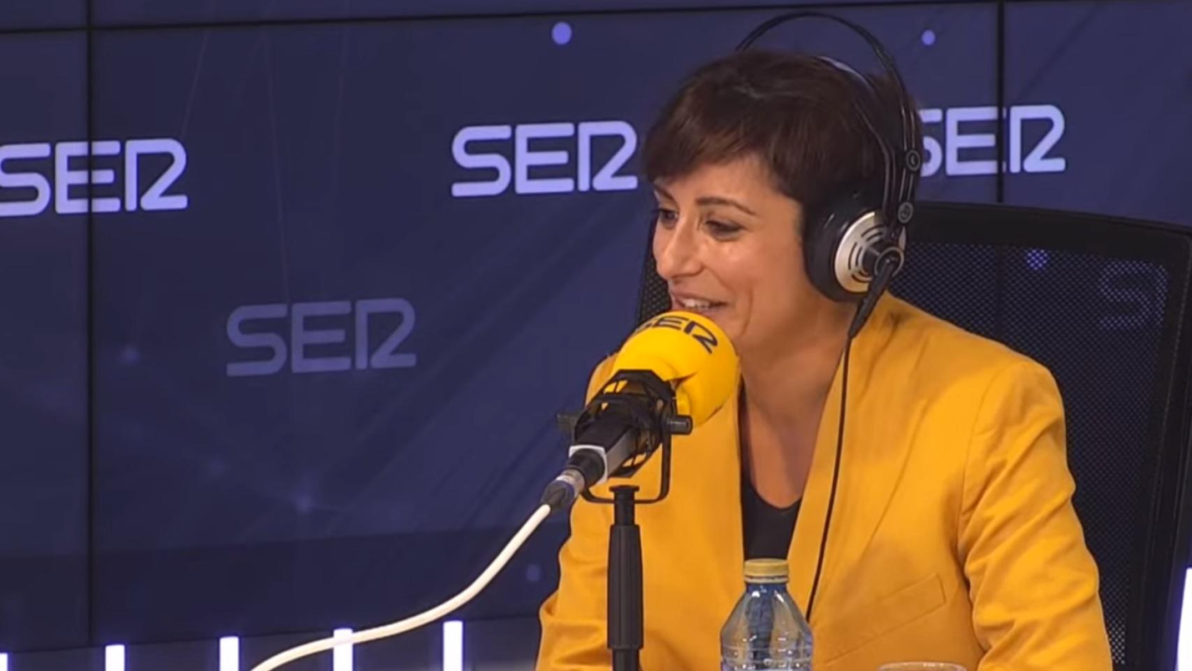 Isabel Rodríguez, ministra de Política Territorial y portavoz del Gobierno, en la Cadena SER.