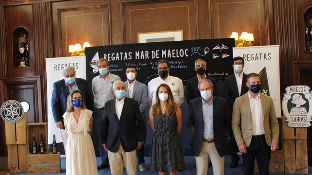 Acto de presentación de la III Edición de regatas Mar de Maeloc.