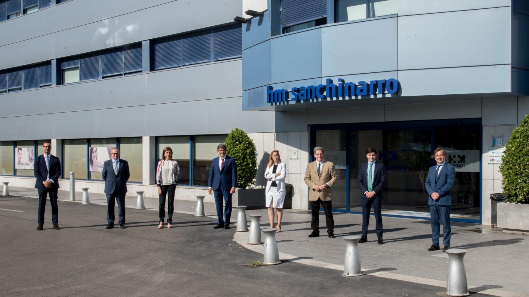 Representantes de HM Hospitales y Novo Nordisk.