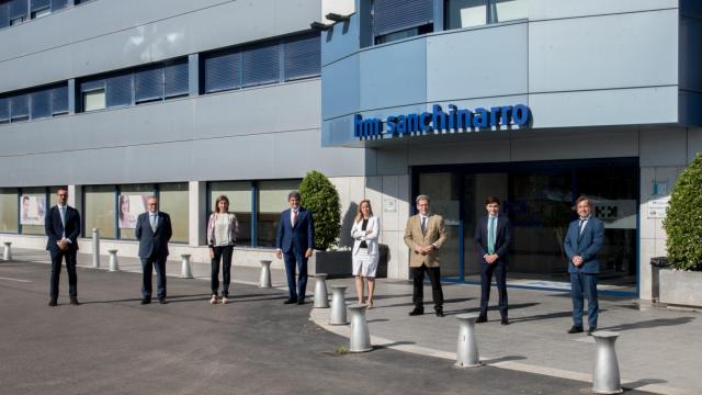 Representantes de HM Hospitales y Novo Nordisk.