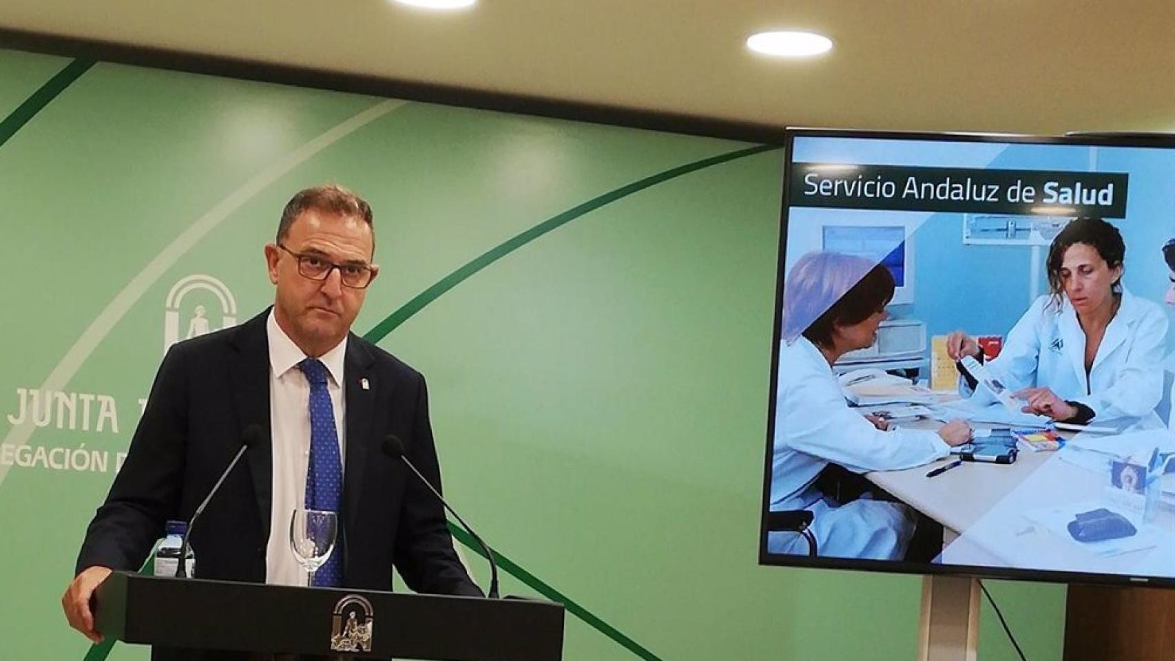 Carlos Bautista, delegado de Salud en la provincia de Málaga.