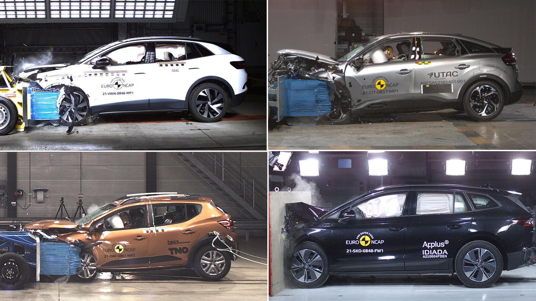 ¿Cuáles son los 10 coches más seguros de 2021? Este es el 'ranking' tras las pruebas de choque