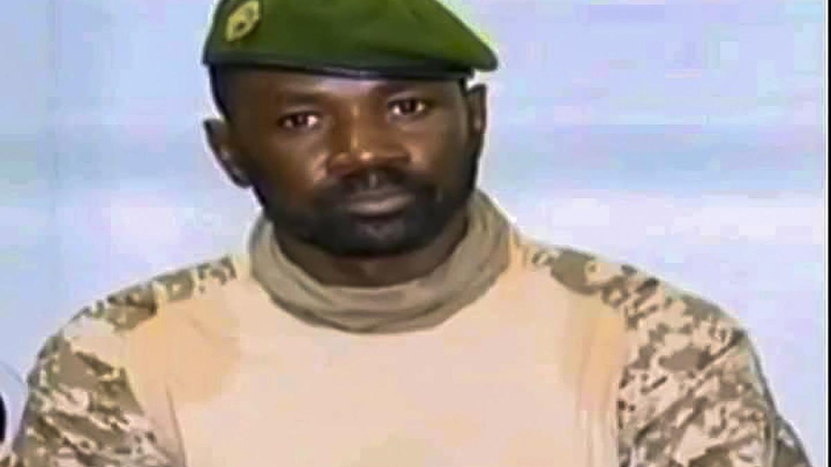 Assimi Goita,, el presidente interino de Mali.