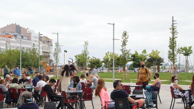 Terrazas turistas Marina