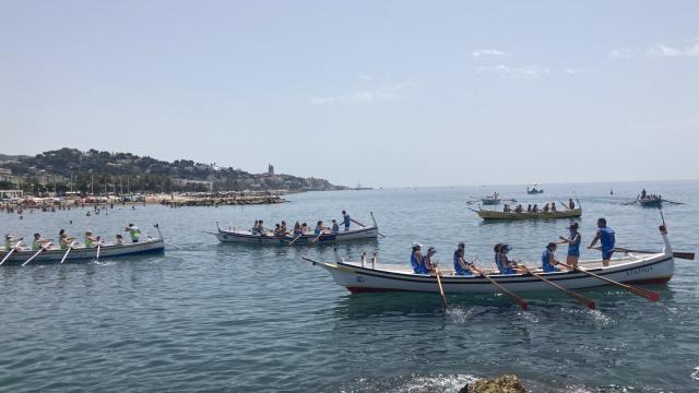 Jábegas en la costa malagueña.