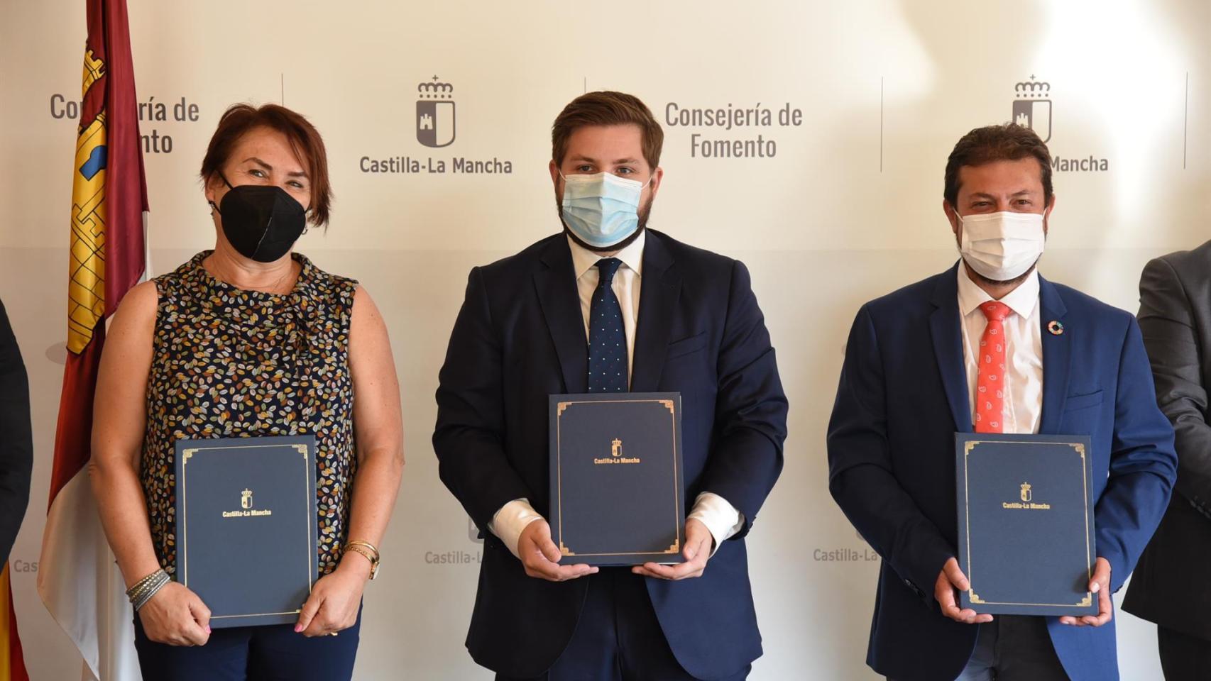 Firma del convenio.