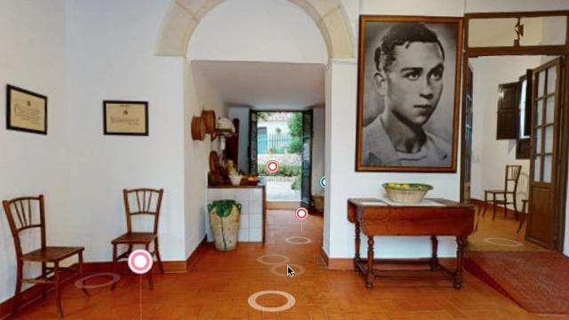 La galería virtual de Miguel Hernández incluye imágenes en 360º.