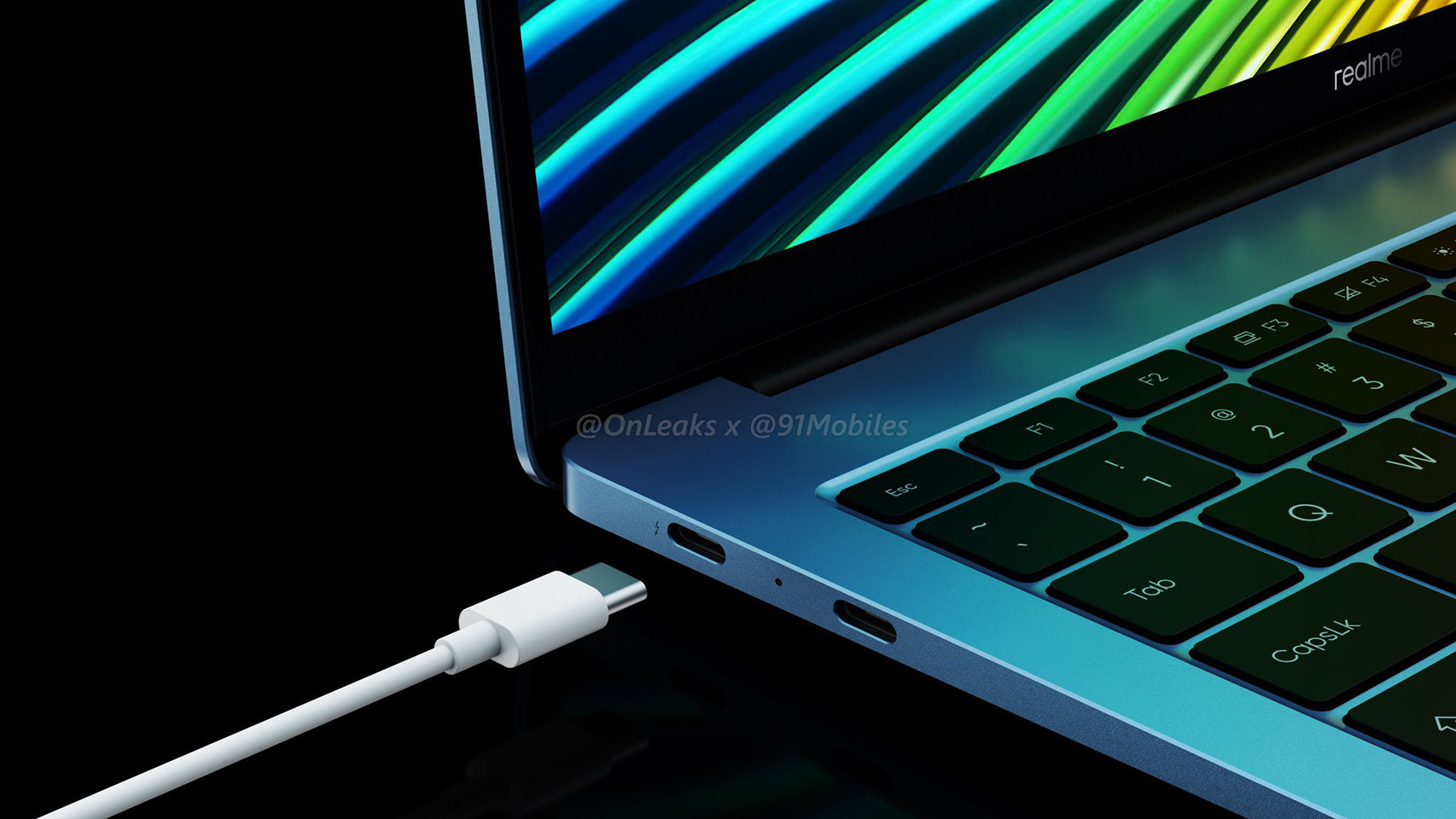 Realme Book filtrado.