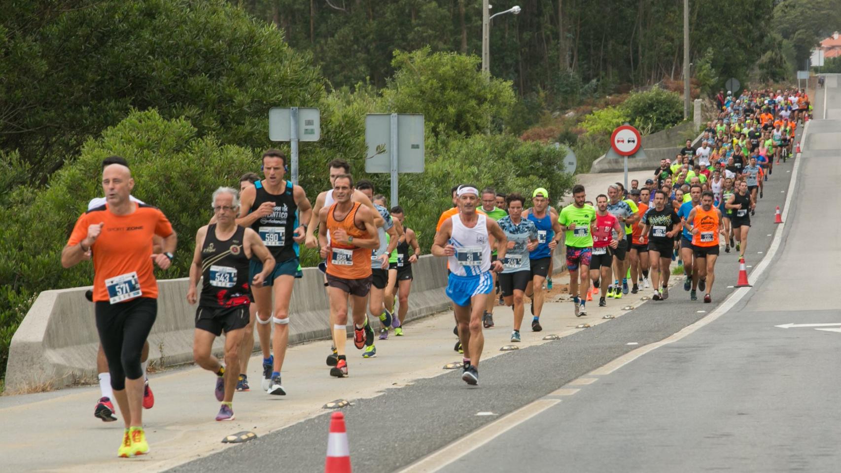 Imagen de la edición de la 15K Atlántico Banco Mediolanum de 2019