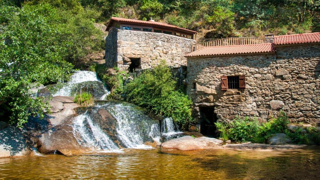 Molinos del Río Barosa, en Barro (Pontevedra).