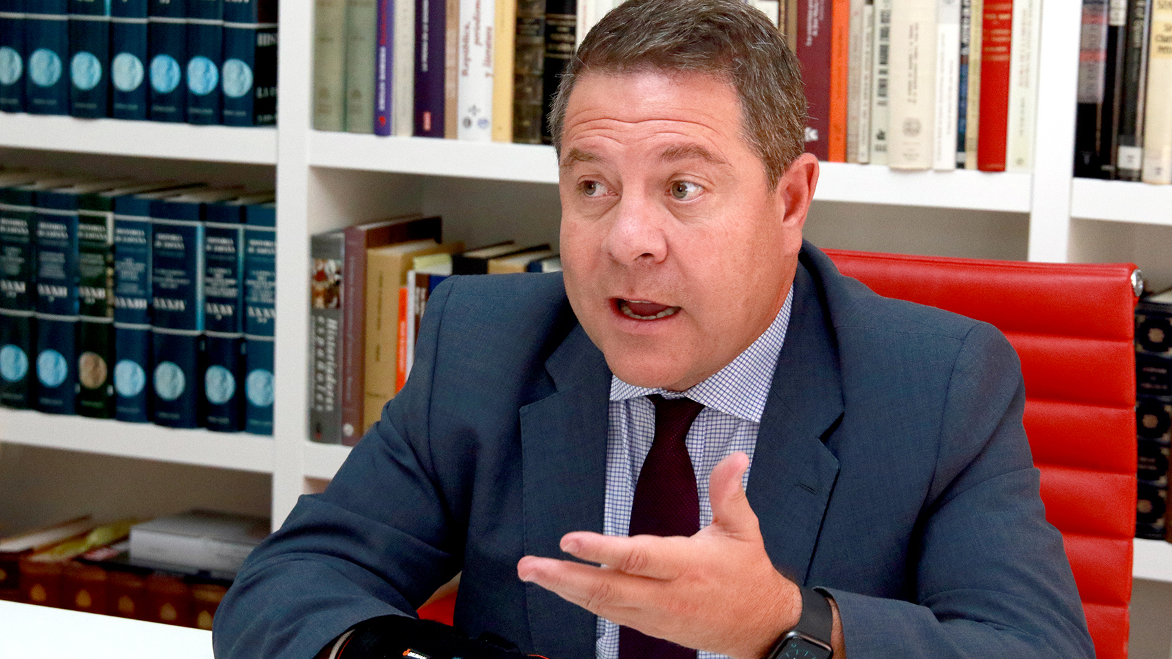 Emiliano García-Page, presidente de Castilla-La Mancha