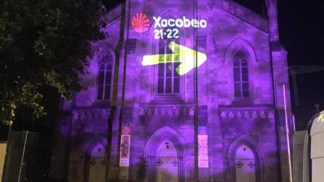 Reino Unido, Irlanda y Polonia iluminan edificios del Camino para promocionar el Xacobeo