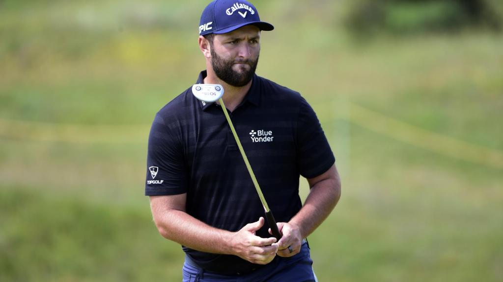 Jon Rahm, en un torneo de 2021