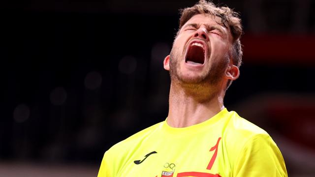 Gonzalo Pérez de Vargas, portero de balonmano nacido en Toledo.
