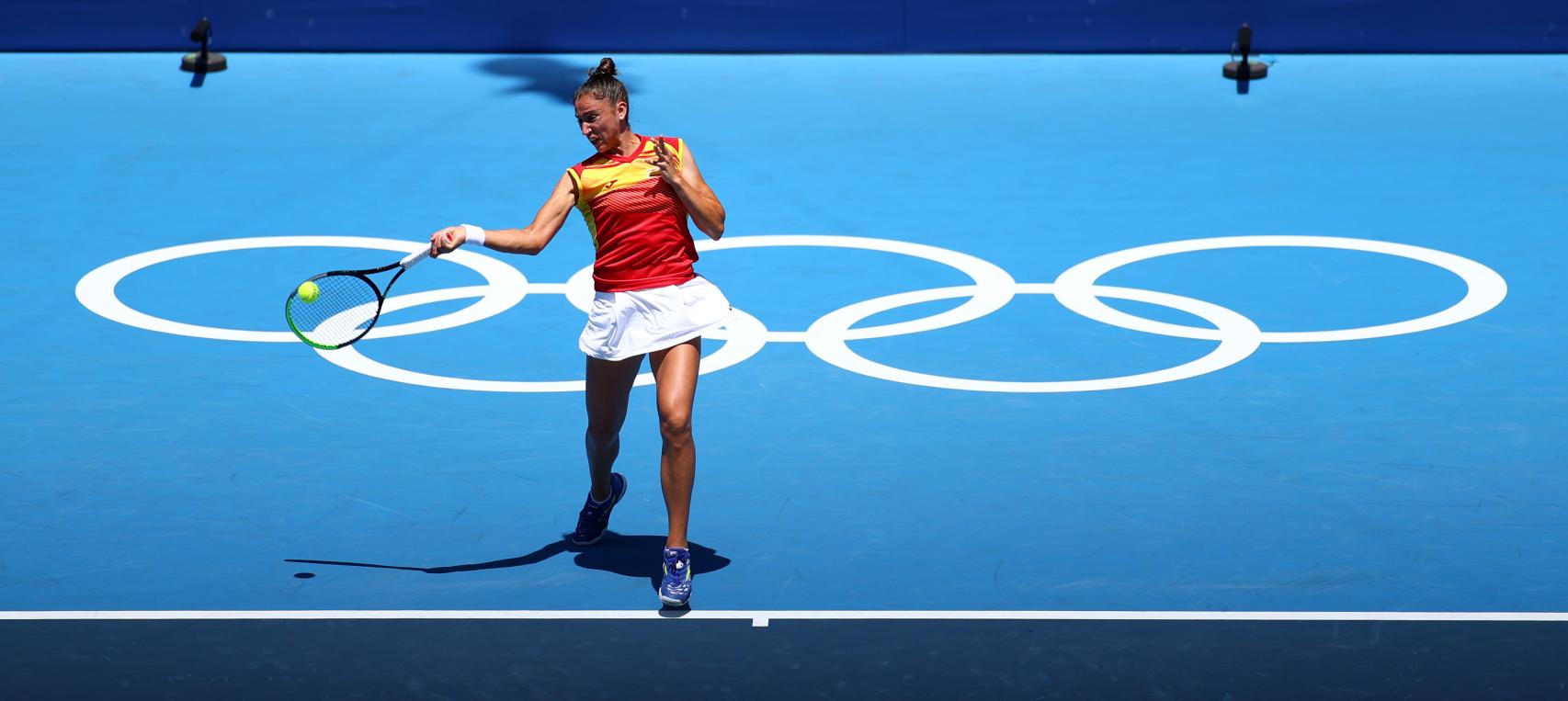 Sara Sorribes, en los Juegos Olímpicos de Tokio 2020