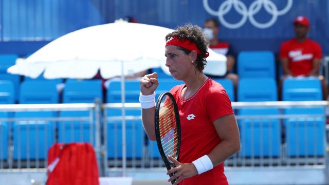 Carla Suárez, en los Juegos Olímpicos de Tokio 2020