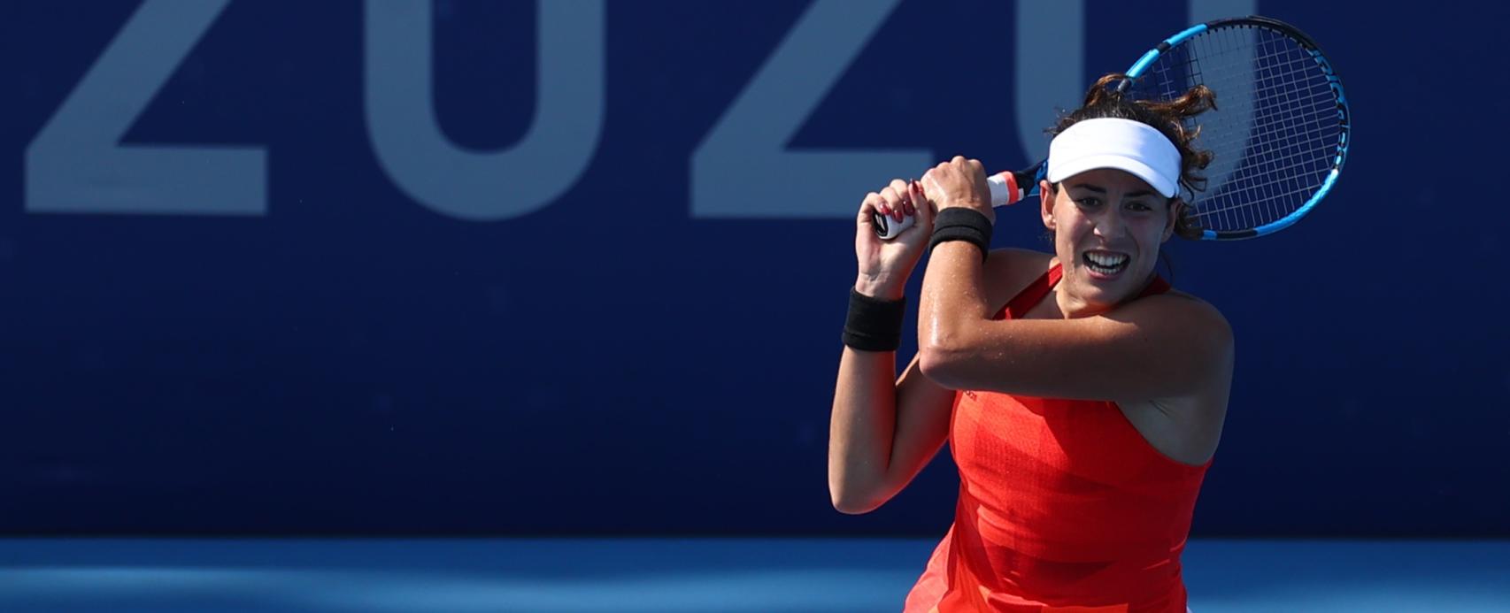 Garbiñe Muguruza, en los Juegos Olímpicos de Tokio 2020