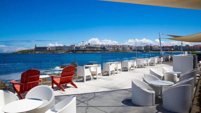 Terraza del Oceánico en A Coruña