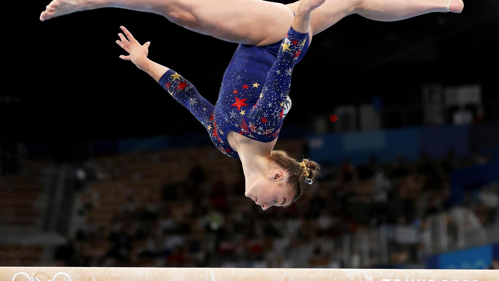 La gimnasta Grace McCallum