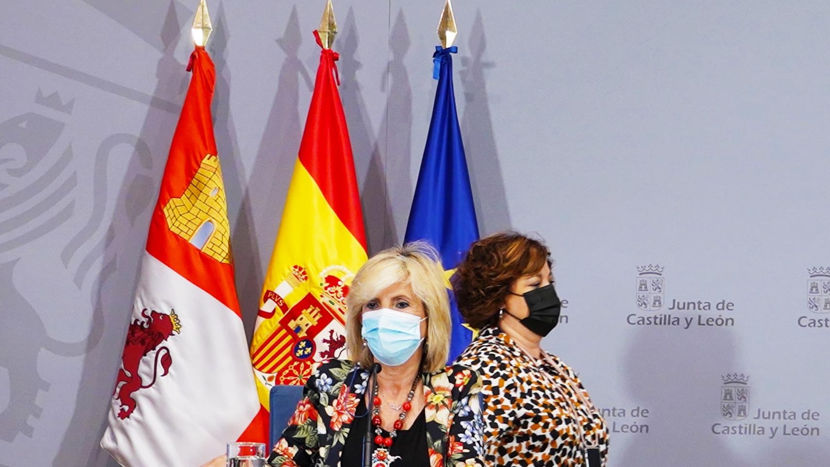 Miriam Chacón ICAL . La consejera de Sanidad, Verónica Casado, informa sobre la situación epidemiológica en Castilla y León.