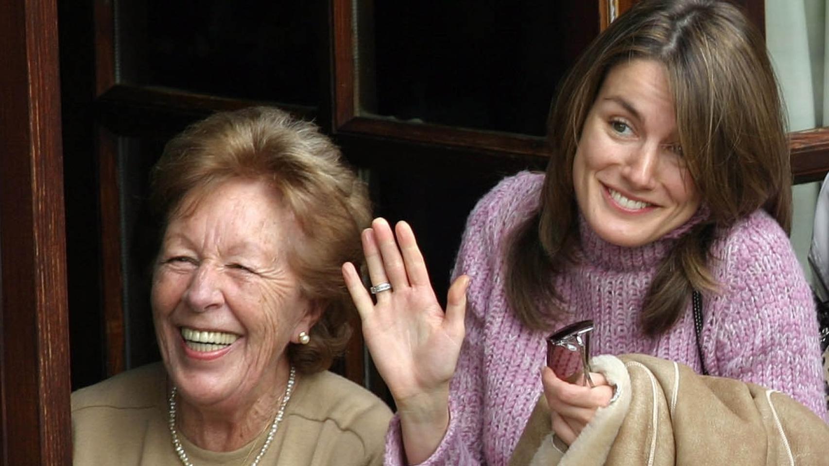 Menchu Álvarez del Valle estuvo en todos los momentos importantes de su nieta, la reina Letizia