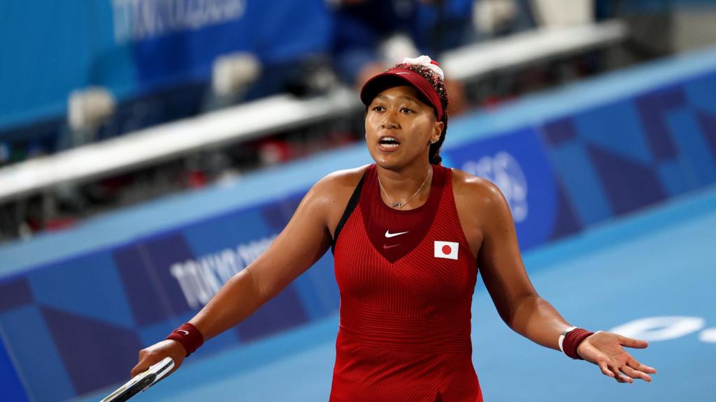 Naomi Osaka, en los Juegos Olímpicos de Tokio 2020
