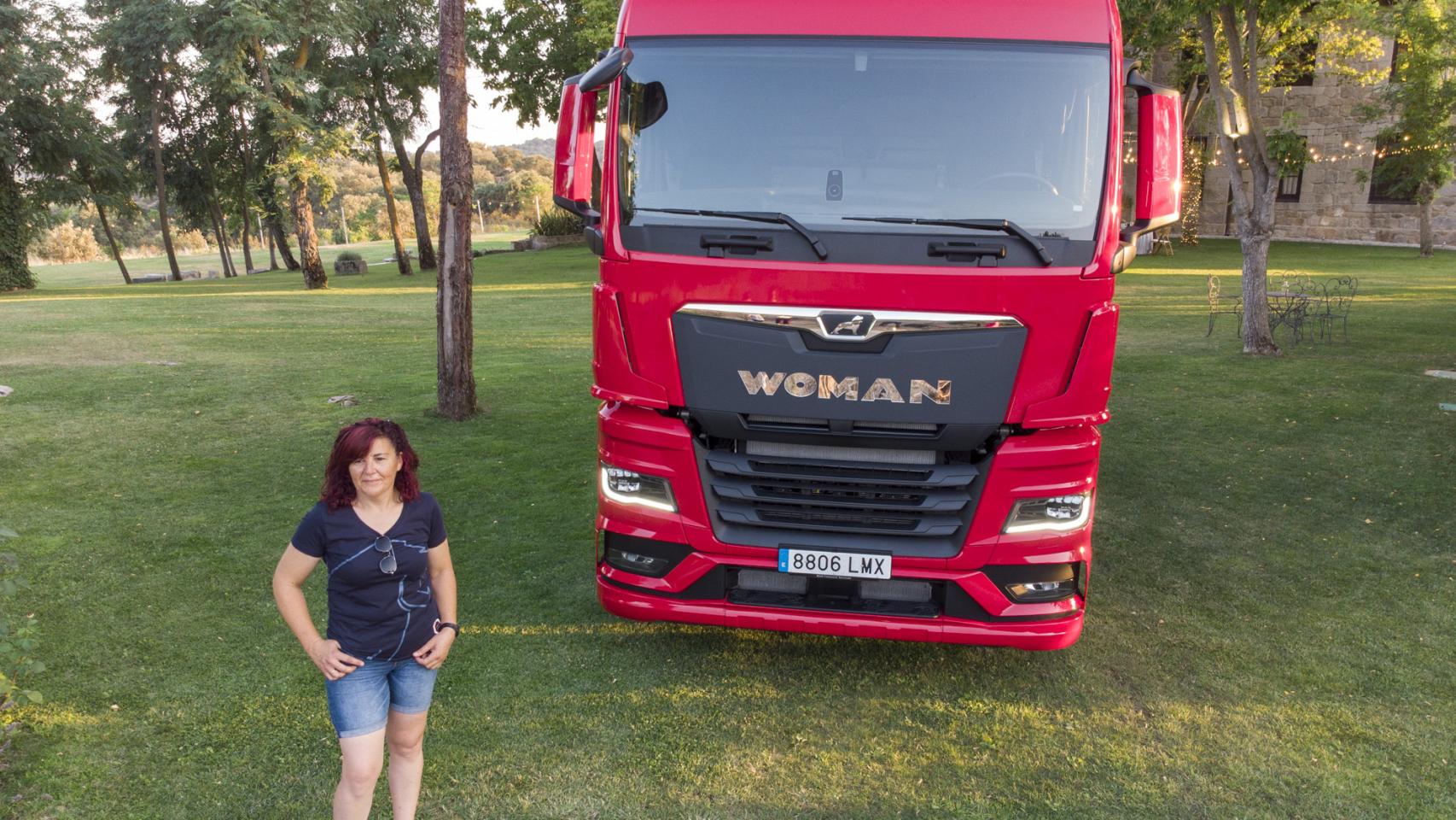 Ana es camionera desde hace 30 años.