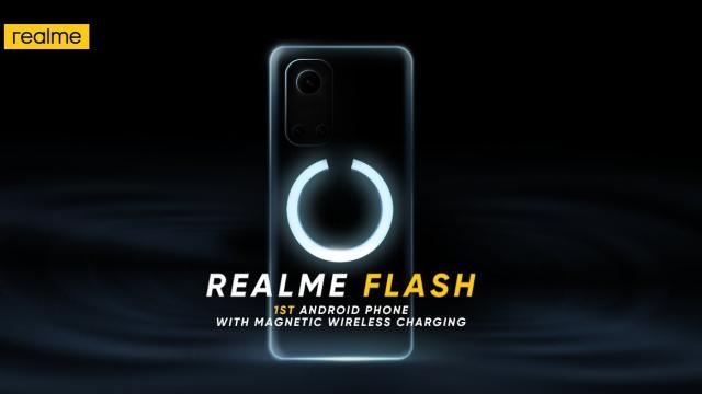 Realme Flash , móvil con carga margnética