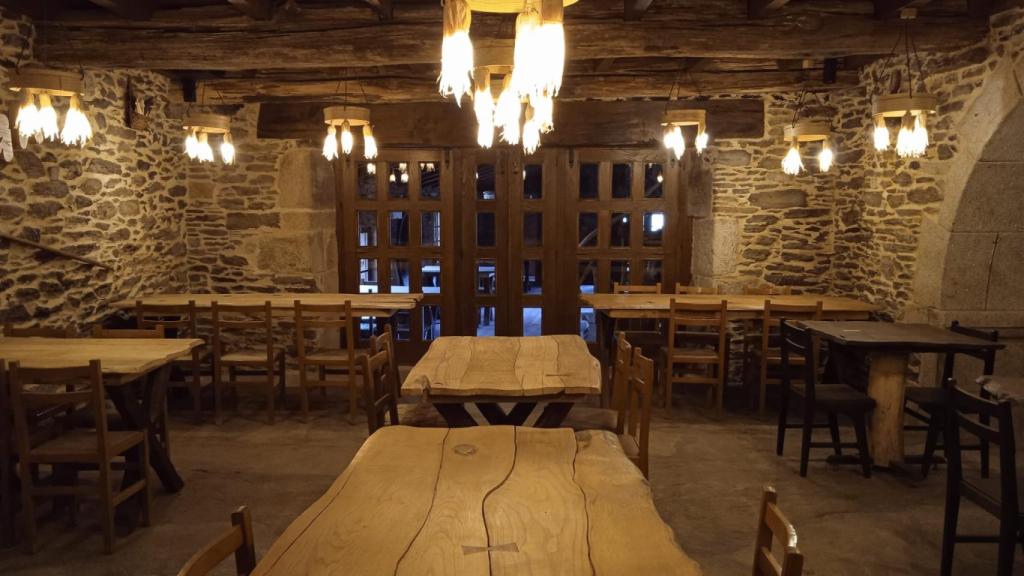 Uno de los comedores de Fogar de Breogán (Cedida).