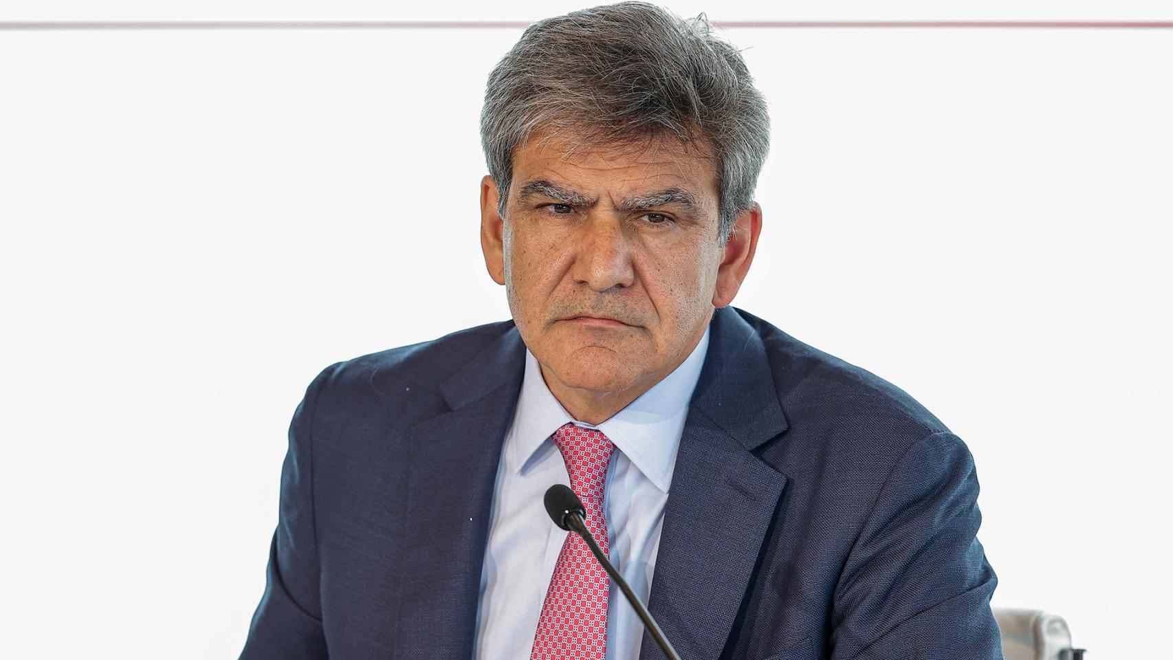 José Antonio Álvarez, consejero delegado de Santander, durante la presentación de los resultados del primer semestre.