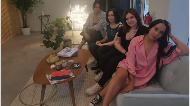 El equipo del estudio Seventh Heaven de A Coruña.