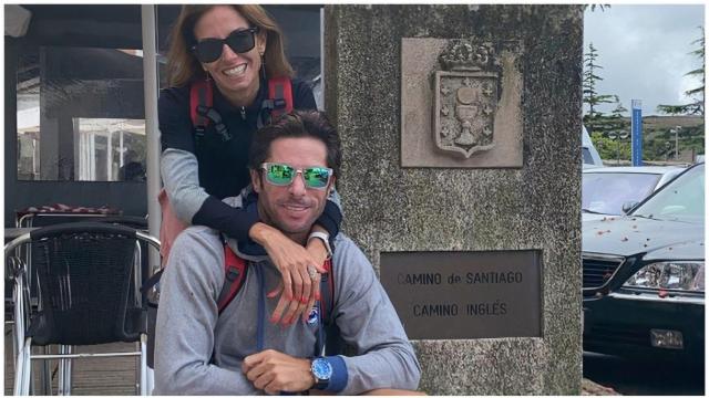 El torero inició el Camino en Ferrol.