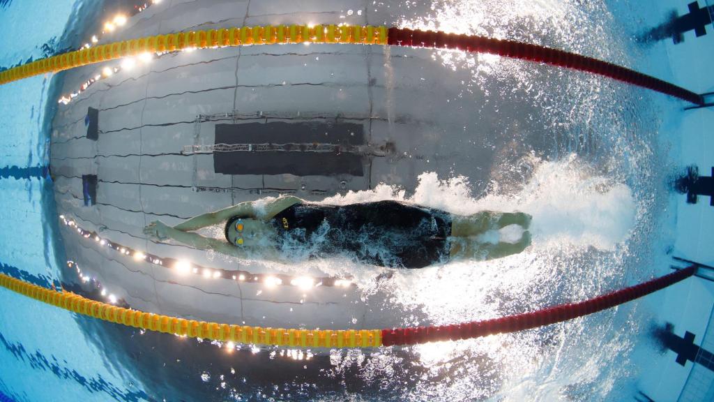 Lidon Muñoz en el 100 metros estilos de Tokio