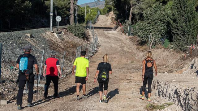 Así será el nuevo parque de El Moralet de Benidorm, el último eslabón del cinturón verde de la ciudad.