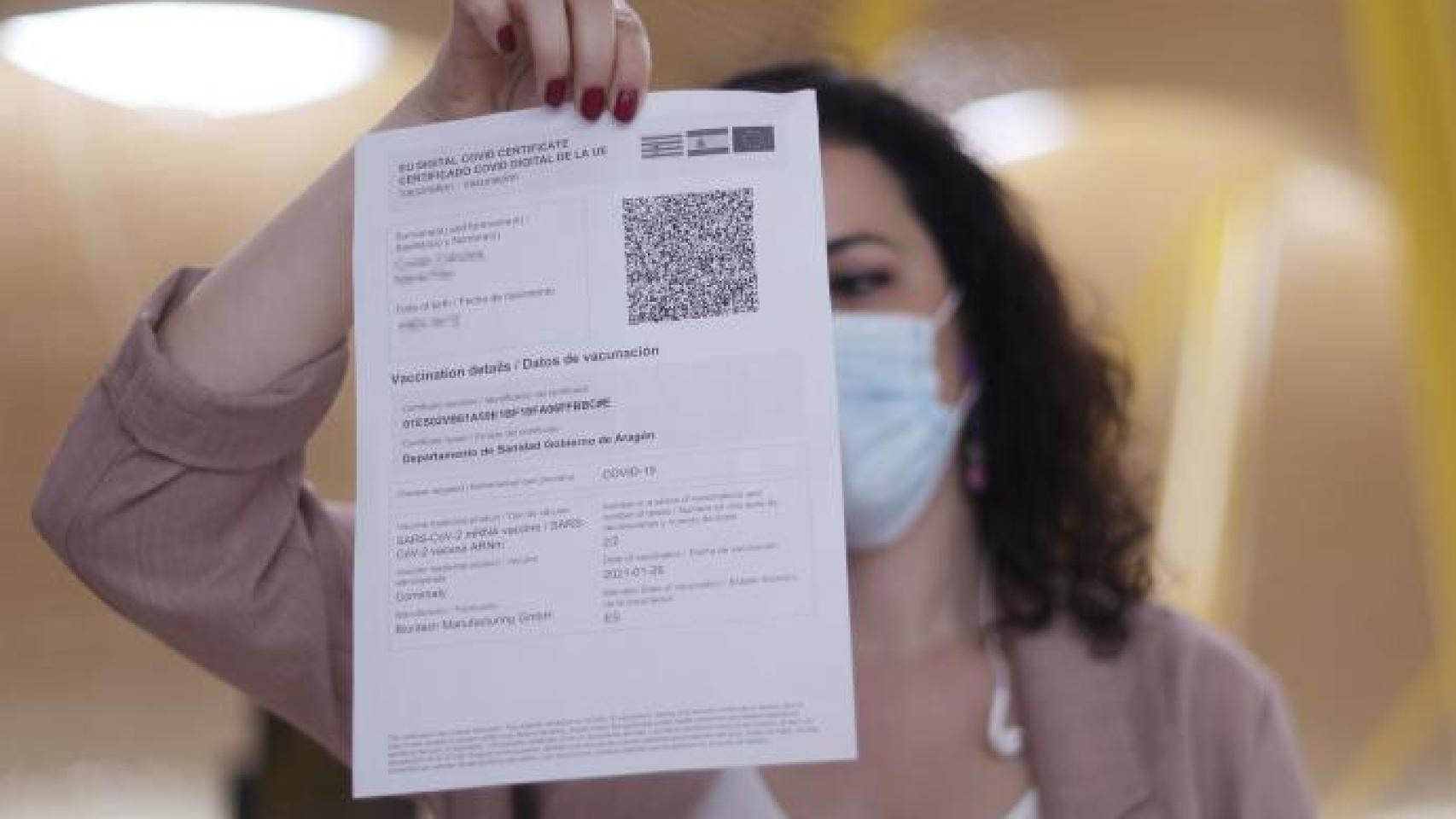Pasaporte covid