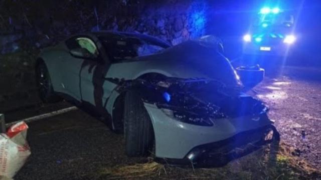 El youtuber malagueño Salva estrella su Aston Martin en Andorra: He vuelto a nacer