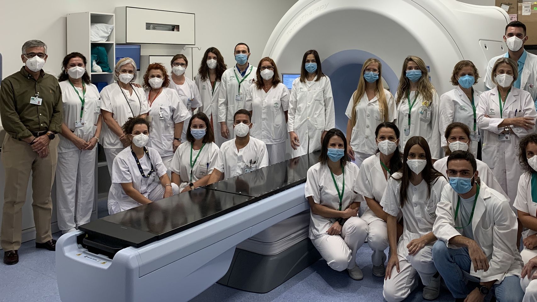 La unidad de Oncología Radioterápica y Radiofísica Hospitalaria del Hospital Virgen de la Victoria.