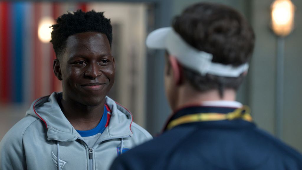 Toheeb Jimoh en la temporada 2 de 'Ted Lasso'.