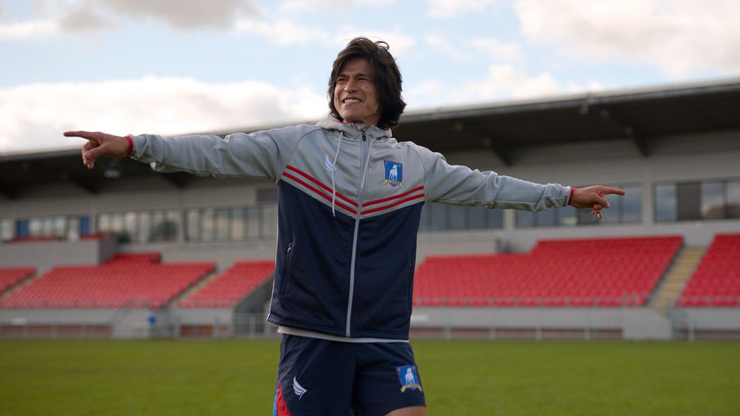 Cristo Fernández, Dani Rojas en 'Ted Lasso', fue futbolista en la vida real.