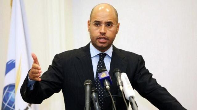 El fallecido líder libio Muamar el Gadafi, con su uniforme de coronel.