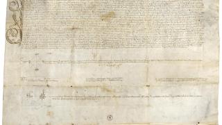 El pergamino con la firma de Fernando el Católico otorgando el título de ciudad a Alicante es una de las joyas del Archivo.