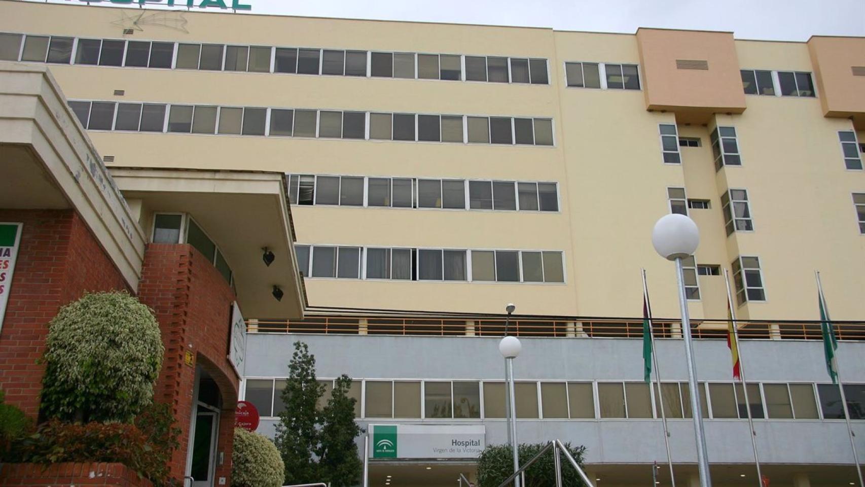 El Hospital Clínico de Málaga.