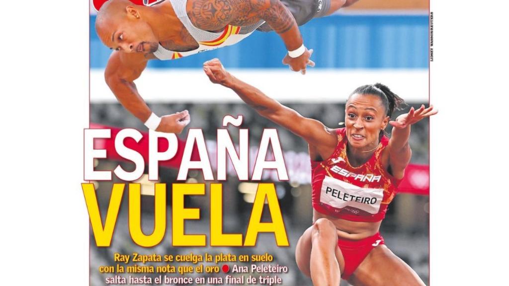 La portada del diario AS (02/08/2021)